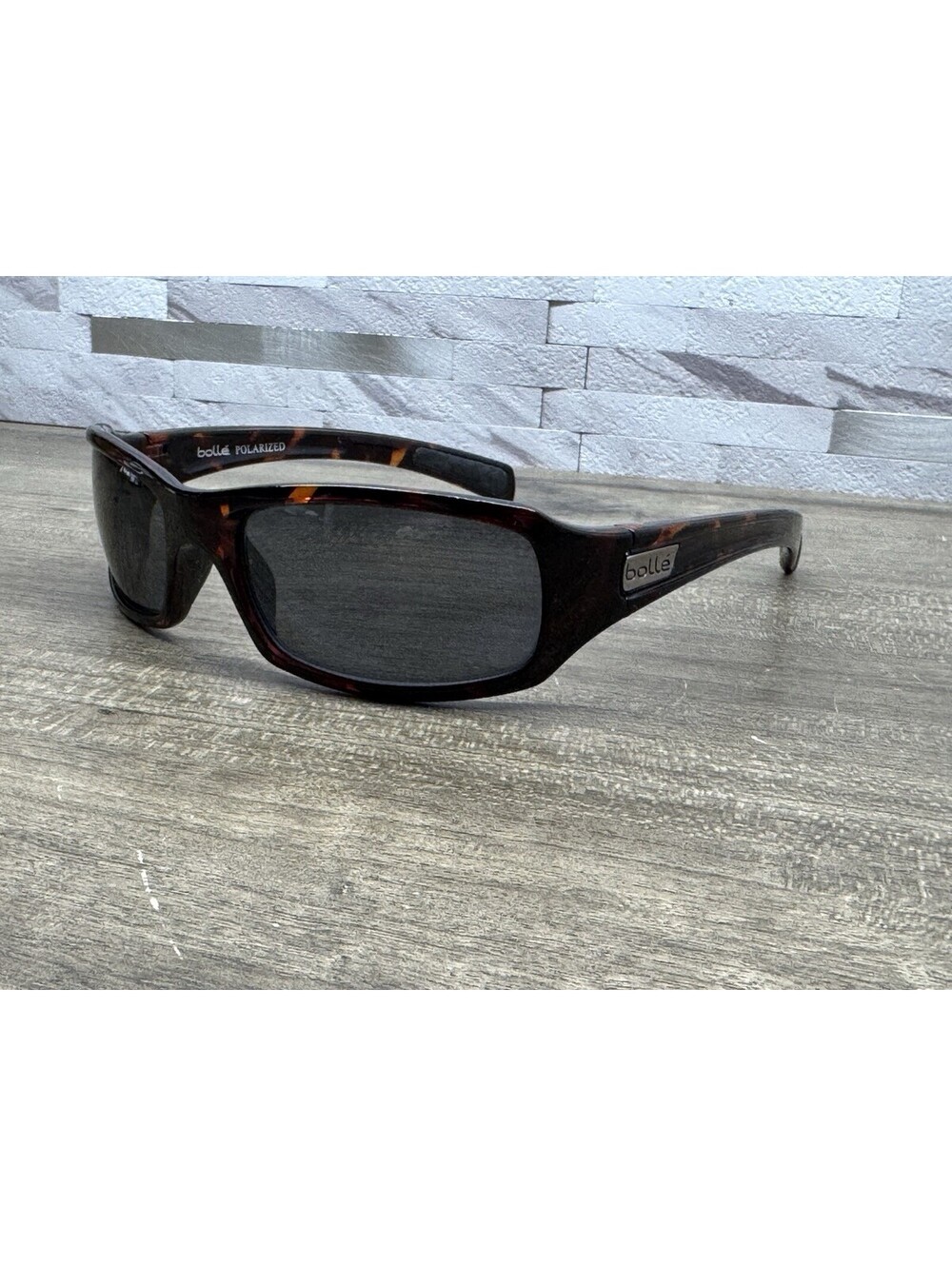 Bolle Men's Phoenix Sport Wrap Tortoise Sunglasses 11386 GI *FRAMES ONLY